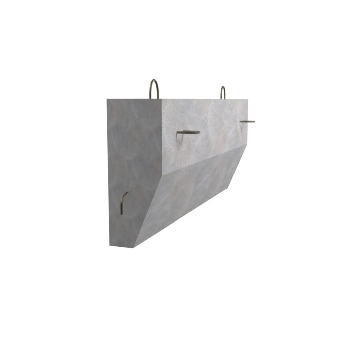 Утяжелитель бетонный УБО 1220-2,3-12,5 Т