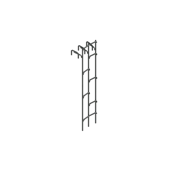 Канализационная лестница КЛ-2.7 (Л-1; Л-18) для колодцев