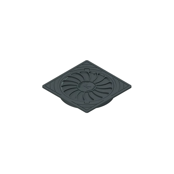 Люк квадратный тип Т (С150)-8.1-60 (75х75) с бетонным основанием