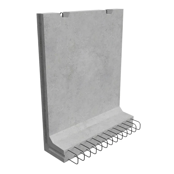 Г-образная конструкция железобетонная Г 25-20-3-2