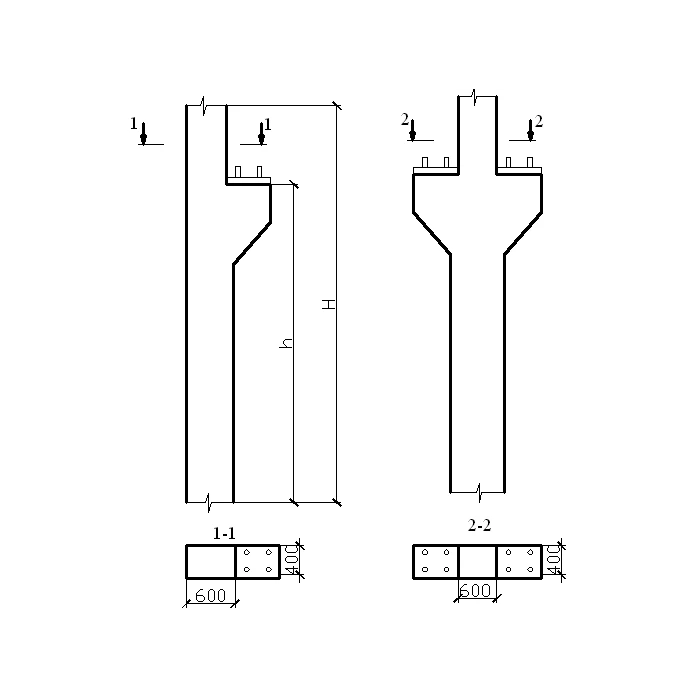 Колонна железобетонная 5к 144-26